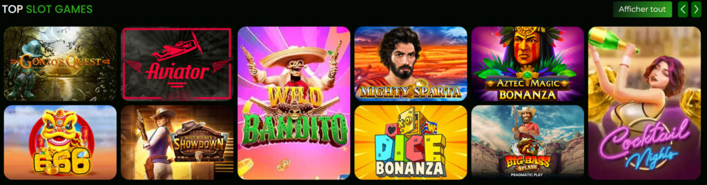 Machines à sous du casino MrXBet